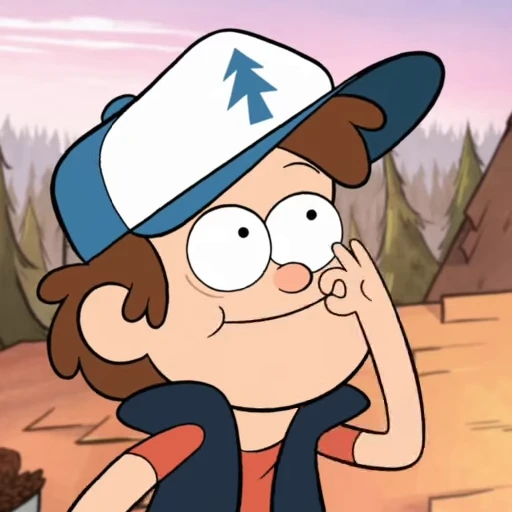 🧢 Стикер «Dipper Gideon» для Telegram