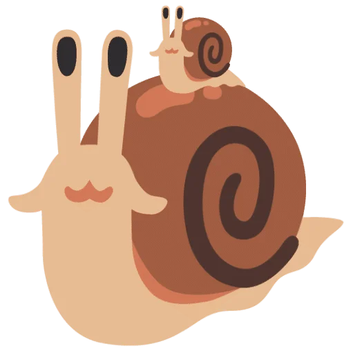 🌟 Стикер «Snails» для Telegram