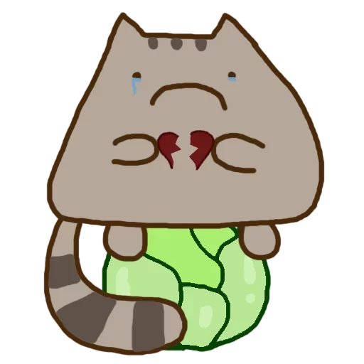 🐱 Стикер «Dirty Cat» для Telegram