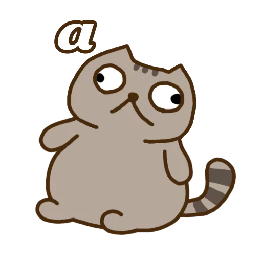 🐱 Стикер «Dirty Cat» для Telegram
