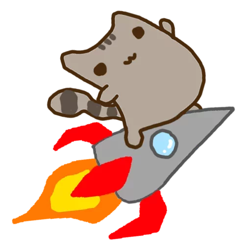 🐱 Стикер «Dirty Cat» для Telegram