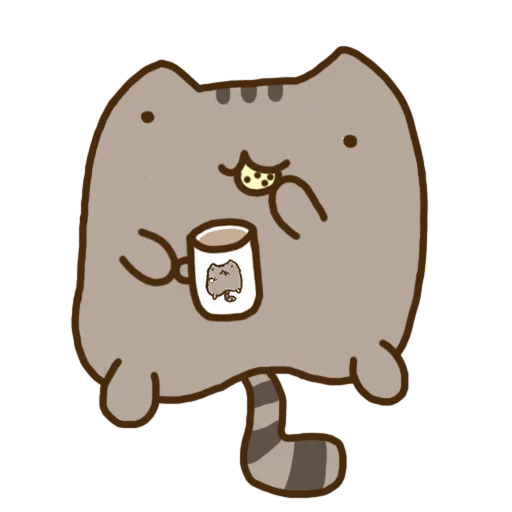 🐱 Стикер «Dirty Cat» для Telegram