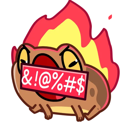 🤬 Эмодзи «Disgruntled Toad» для Telegram