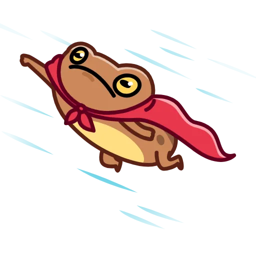 🦸‍♂️ Эмодзи «Disgruntled Toad» для Telegram