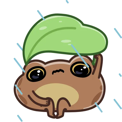 🥺 Эмодзи «Disgruntled Toad» для Telegram