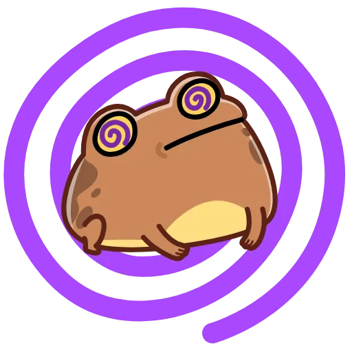 😵‍💫 Эмодзи «Disgruntled Toad» для Telegram