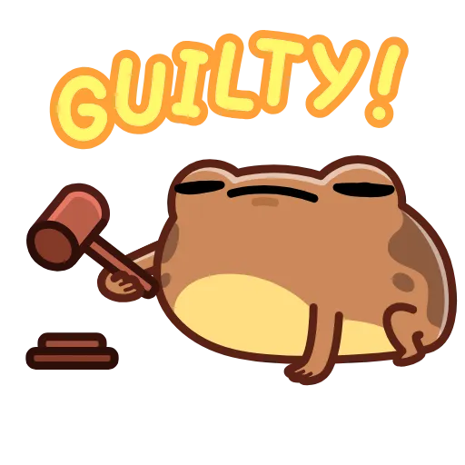 🧑‍⚖️ Эмодзи «Disgruntled Toad» для Telegram