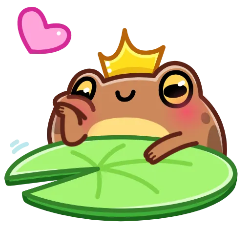 😘 Эмодзи «Disgruntled Toad» для Telegram