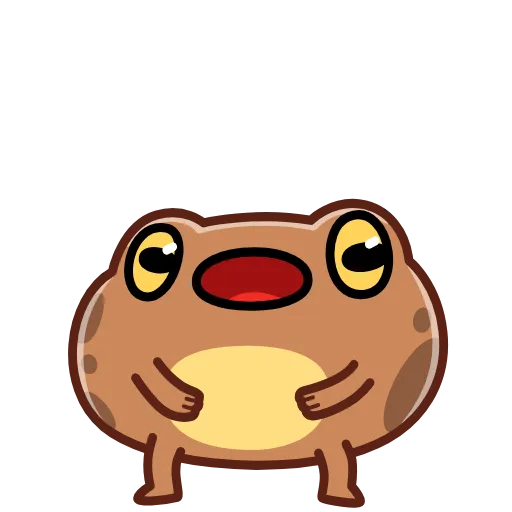 👍 Эмодзи «Disgruntled Toad» для Telegram