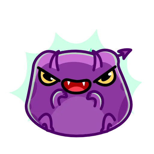 😈 Эмодзи «Disgruntled Toad» для Telegram