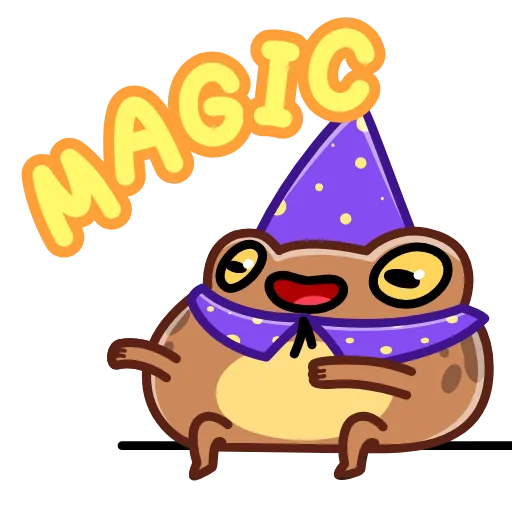 🪄 Эмодзи «Disgruntled Toad» для Telegram