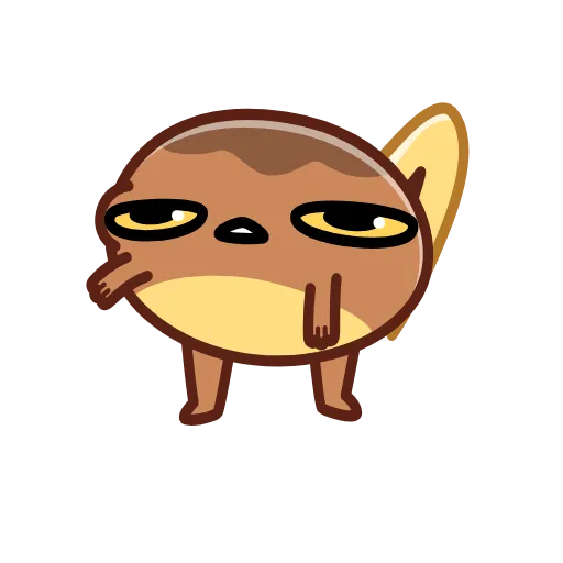 🤷‍♂️ Эмодзи «Disgruntled Toad» для Telegram
