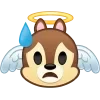 😓 Эмодзи «Disney Chip ’n Dale Rescue Rangers» для Telegram