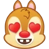 😍 Эмодзи «Disney Chip ’n Dale Rescue Rangers» для Telegram