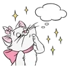 🌟 Эмодзи «Disney Marie Emoji» для Telegram