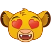😍 Эмодзи «🐾 Disney The Lion King - Король Лев» для Telegram