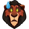 😓 Эмодзи «🐾 Disney The Lion King - Король Лев» для Telegram