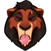😝 Эмодзи «🐾 Disney The Lion King - Король Лев» для Telegram