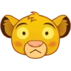 😲 Эмодзи «🐾 Disney The Lion King - Король Лев» для Telegram