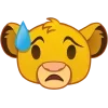 😓 Эмодзи «🐾 Disney The Lion King - Король Лев» для Telegram