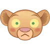 😲 Эмодзи «🐾 Disney The Lion King - Король Лев» для Telegram