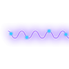 〰 Эмодзи «Dividers neon» для Telegram