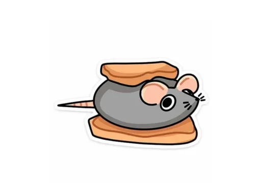 🤩 Стикер «Мыш Вася» для Telegram