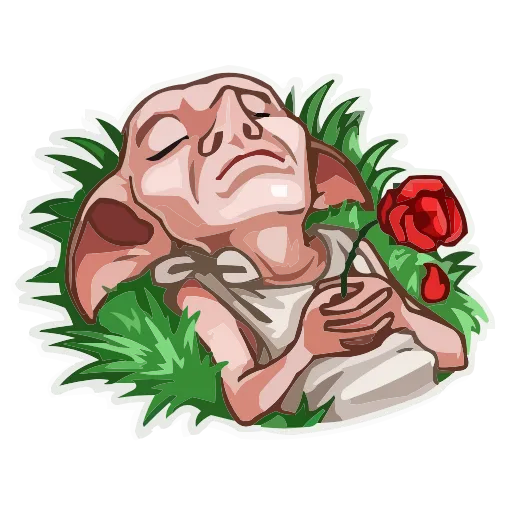 😵 Эмодзи «Dobby» для Telegram