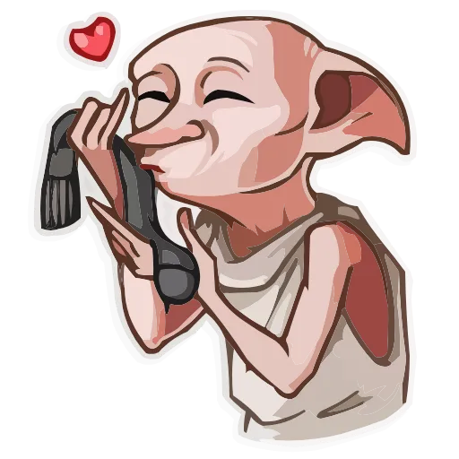 😘 Эмодзи «Dobby» для Telegram