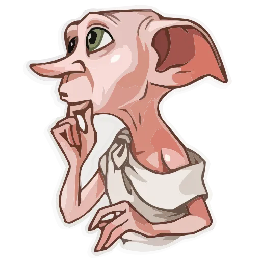 🤔 Эмодзи «Dobby» для Telegram