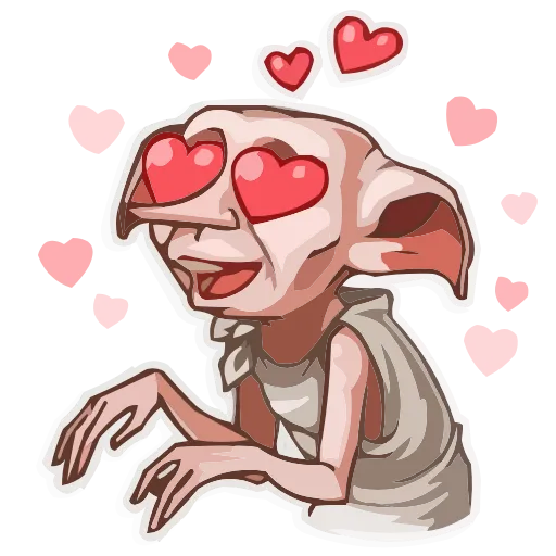 😍 Эмодзи «Dobby» для Telegram