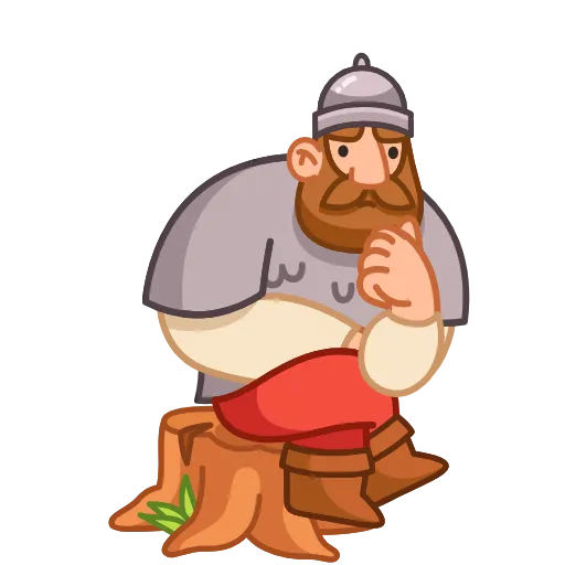 🤔 Эмодзи «Добрые воины» для Telegram