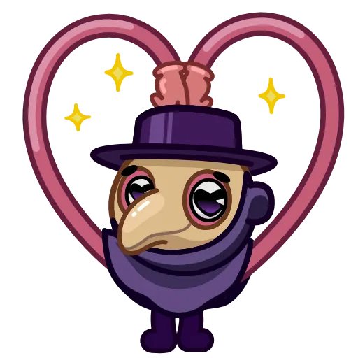 ❤️ Эмодзи «Doctor Bubonic Emoji» для Telegram