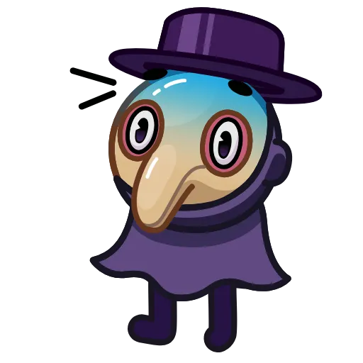 😨 Эмодзи «Doctor Bubonic Emoji» для Telegram