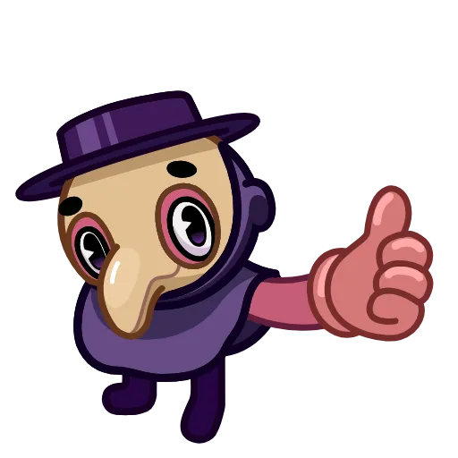 👍 Эмодзи «Doctor Bubonic Emoji» для Telegram