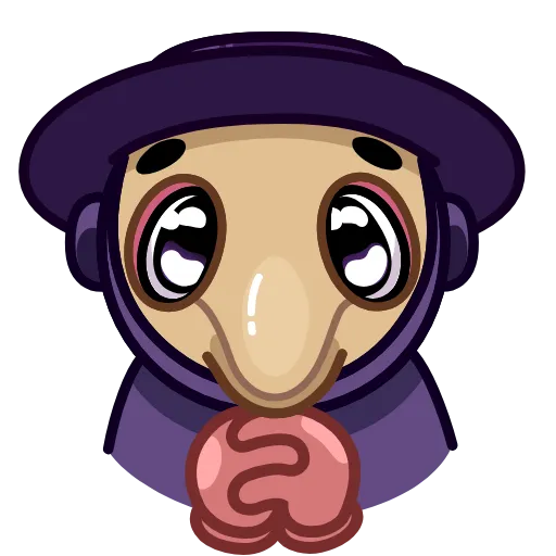 🙏 Эмодзи «Doctor Bubonic Emoji» для Telegram
