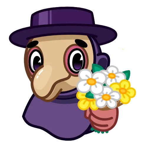 💐 Эмодзи «Doctor Bubonic Emoji» для Telegram