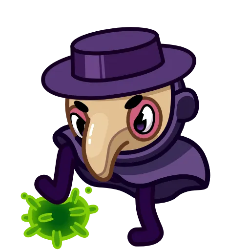 😠 Эмодзи «Doctor Bubonic Emoji» для Telegram