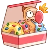 🥴 Эмодзи «Додонат - птица додо из вк» для Telegram