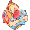 🥰 Эмодзи «Додонат - птица додо из вк» для Telegram