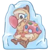 🥶 Эмодзи «Додонат - птица додо из вк» для Telegram