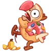 🍌 Эмодзи «Додонат - птица додо из вк» для Telegram