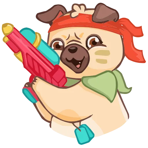 🔫 Эмодзи «Падди» для Telegram