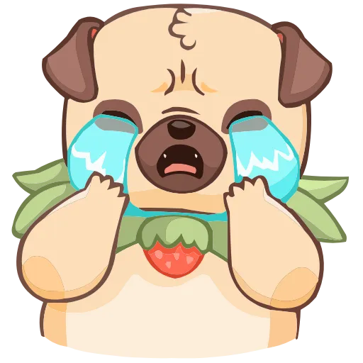 😭 Эмодзи «Падди» для Telegram