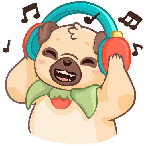 🎧 Эмодзи «Падди» для Telegram