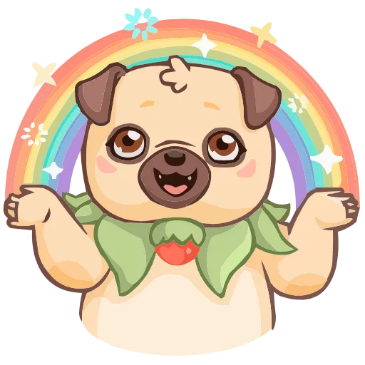 🌈 Эмодзи «Падди» для Telegram