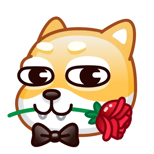 😏 Эмодзи «Doge Emoji» для Telegram