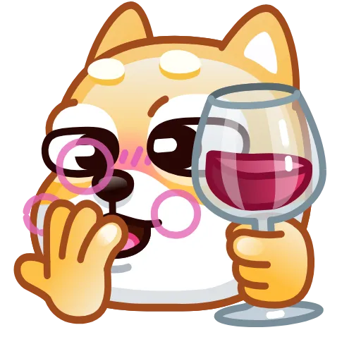 🍷 Эмодзи «Doge Emoji» для Telegram