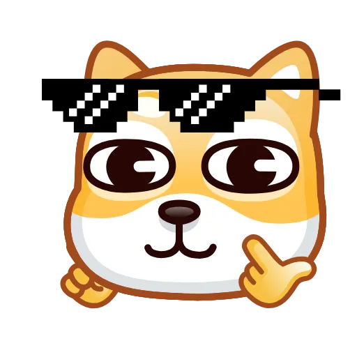 😎 Эмодзи «Doge Emoji» для Telegram