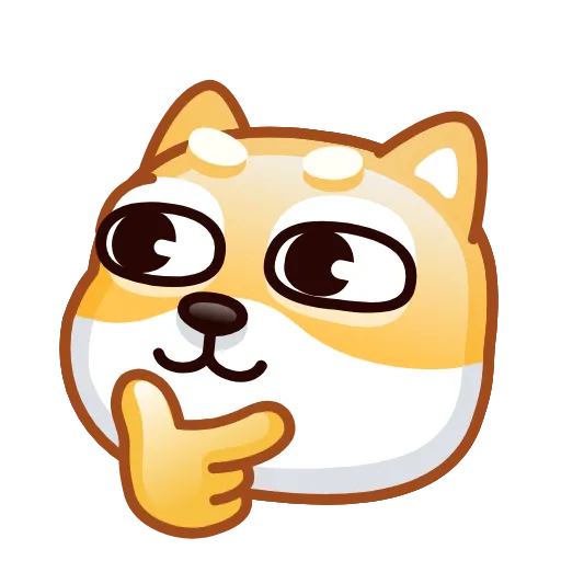 🤔 Эмодзи «Doge Emoji» для Telegram